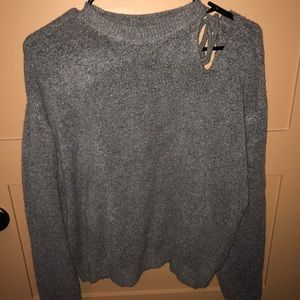 Gray sweater